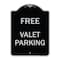 Signmission Free Valet Parking Heavy-Gauge Aluminum Architectural Sign, 24" x 18", BS-1824-23939 A-DES-BS-1824-23939 - alternate 1